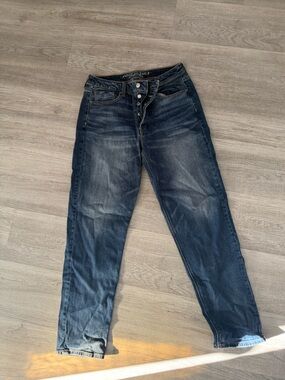 Women’s  Dark Blue Washed Slim Jeans